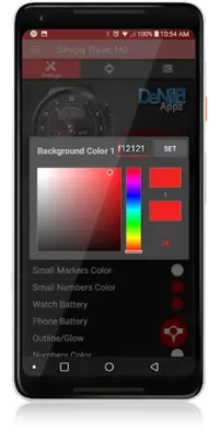 Simply Basic HD Watch Face android App screenshot 11