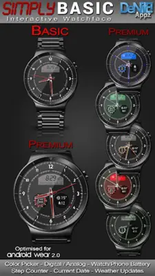 Simply Basic HD Watch Face android App screenshot 15