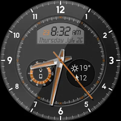 Simply Basic HD Watch Face android App screenshot 3