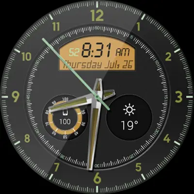 Simply Basic HD Watch Face android App screenshot 4