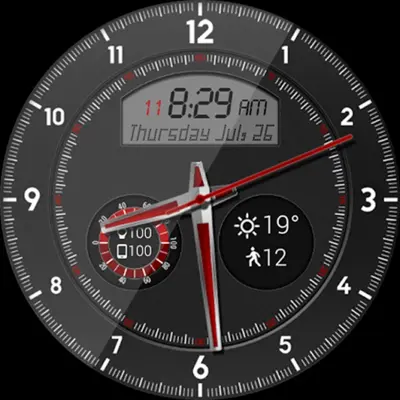 Simply Basic HD Watch Face android App screenshot 7